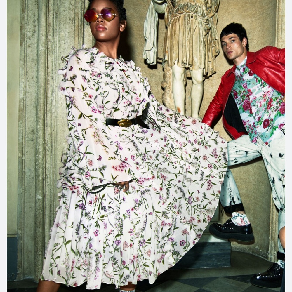 Giambattista Valli x H&M Dress white floral dress